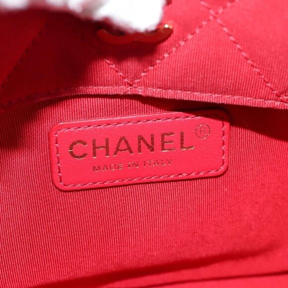 CHANEL Matelasse Chain Shoulder Bag cotton Black Gold - Picture 14 of 16